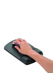 Fellowes Gel Mouse Pad with Wrist Rest, 91741, Graphite