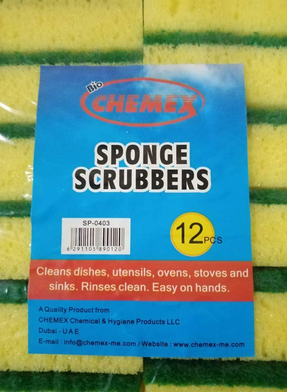 Chemex Sponge Scrubbers, 12 Pieces