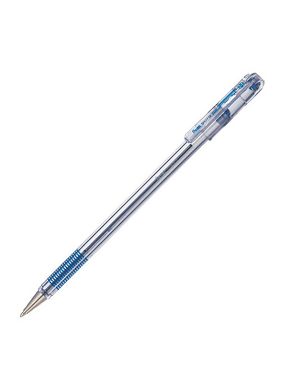 Pentel 6-Piece Superb Ballpoint Pen Set, 0.7mm, Blue
