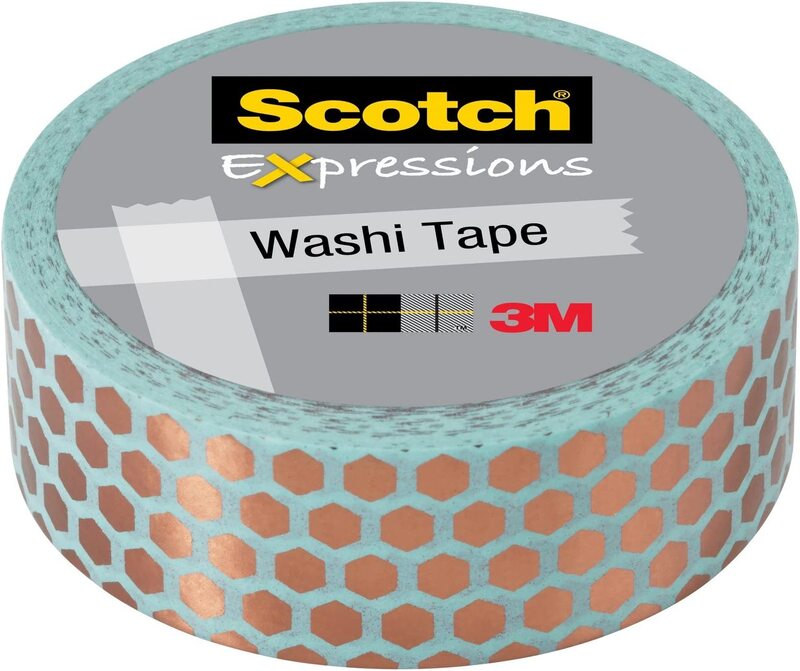 Scotch Expressions Metallic Tape, 3/4 x 5/55 Yards, Silver