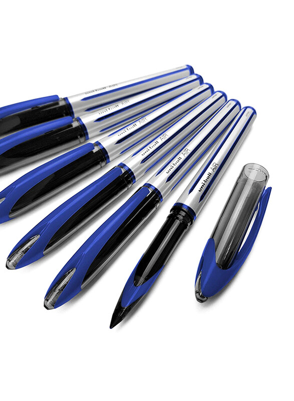 

Uniball 12-Piece Air Medium Rollerball, 0.7mm, UBA-188-L, Blue
