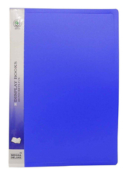 Deluxe Amt-20A3 Display Book, 20 Pockets, Blue