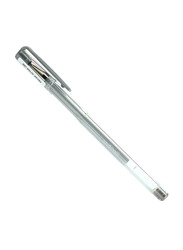 Uniball 12-Piece Signo Fine Gel Rollerball Pen Set, 0.8mm, UM 100 (08), Silver
