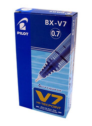 Pilot V7 Hi Tecpoint Rollerball Pen, 0.7mm, Blue