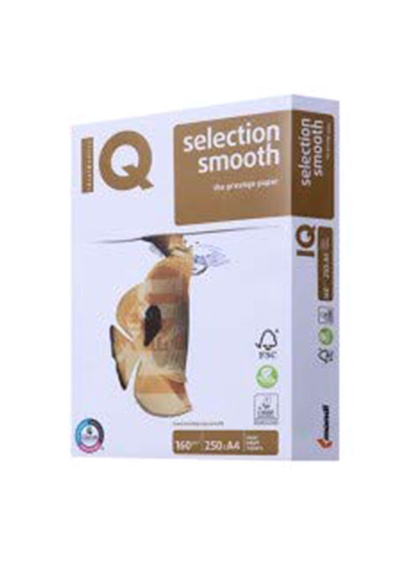 Quick Office Selection Smooth Paper, 250 Sheets, 160 GSM, A4 Size, White