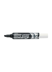 Pentel Maxiflo White Board Marker Chisel Tip, Black