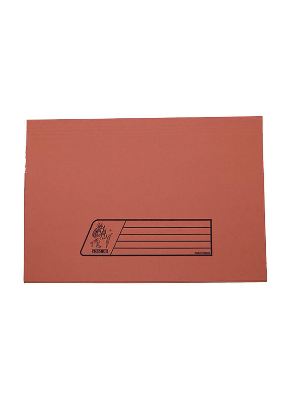 

Delight Premier 300GSM Document Wallet Folder File, 10 Piece, Orange