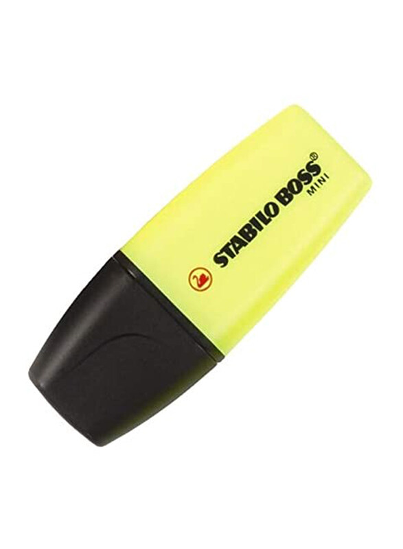 

Stabilo 3-Piece Boss Mini Highlighter, Yellow