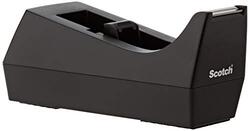 Scotch Desk Tape Dispenser, Black