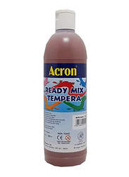 Acron Ready Mix Tempera Paint, 500ml, Brown R41
