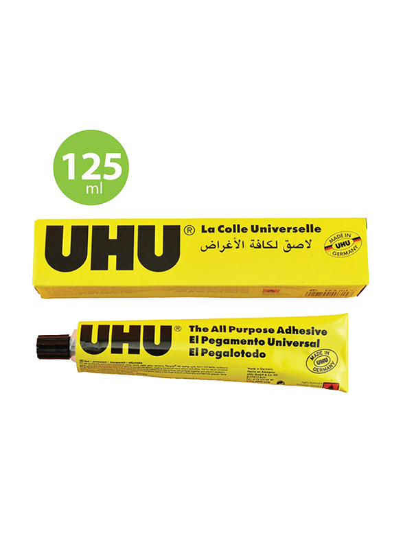 UHU All Purpose Glue, 125ml, Yellow