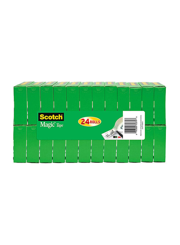 

Scotch Magic with Dispenser, 24-Rolls, Clear