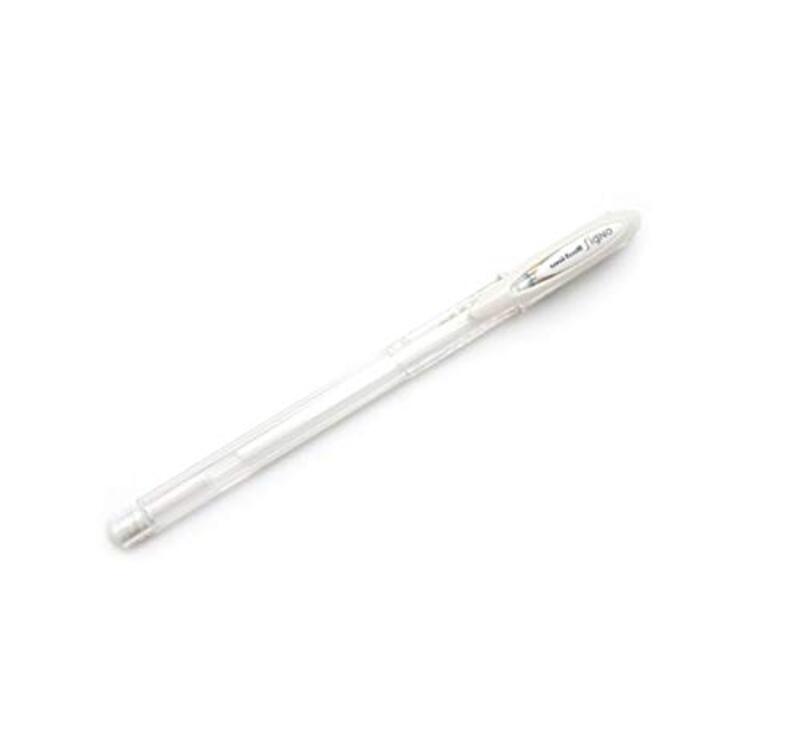 Uniball 12-Piece Signo Rollerball Pen Set, 0.7mm, UM100, White