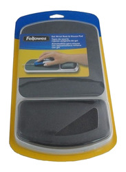 Fellowes Gel Mouse Pad with Wrist Rest, 91741, Graphite