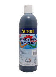 Acron Ready Mix Tempera Paint, 500ml, Black R10