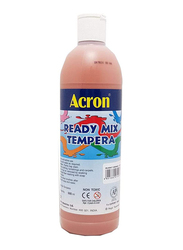 Acron Ready Mix Tempera Paint, 500ml, Burnt Sienna R12 Brown