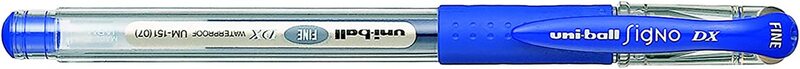 Uniball Signo Dx Rollerball Pen, 0.7mm, Blue