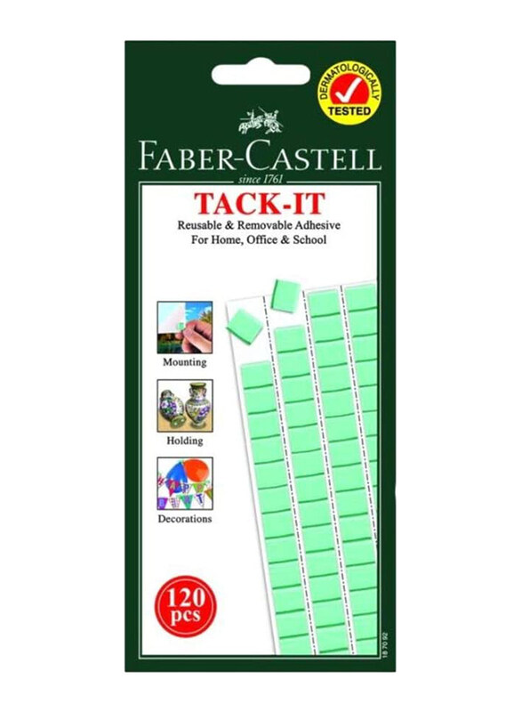 

Faber-Castell Tack-It 187092 Reusable Adhesive Set, 75gm, Light Green