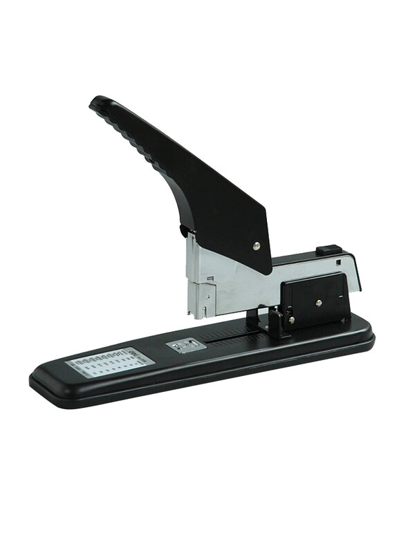 

Deli E0399 Heavy Duty Stapler, 210 Pages, Black