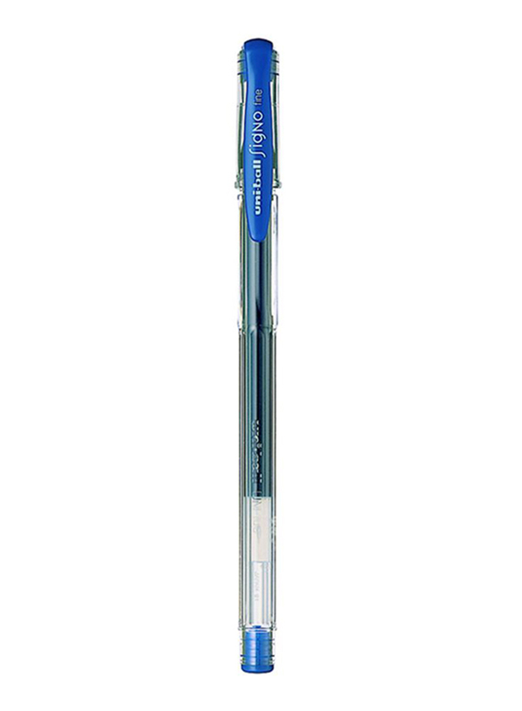 Uniball 12-Piece Signo Roller Pen Set, 0.7mm, UM100, Blue