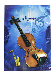Sadaf A4 Size Music Book, 20 Sheets, Blue