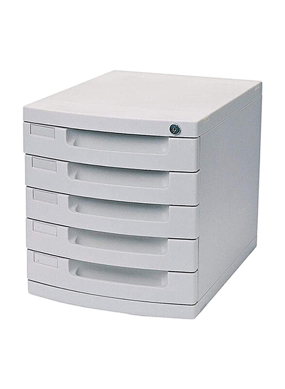 

Deli 5 Layer File Cabinet, Grey