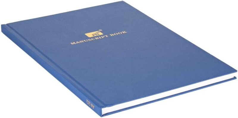 Register/Manuscript Book, 100 Pages, A4 Size, Blue