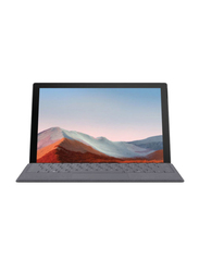 Microsoft Surface Pro 7+ 2-in-1 Laptop, 12.3" PixelSense Touch Display, Intel Core i7-1165G7 11th Gen 2.8 GHz, 256GB SSD, 16GB RAM, Intel Iris Xe Graphics, EN KB, Wi-Fi, Win10 Pro, 1NC-00021, Black