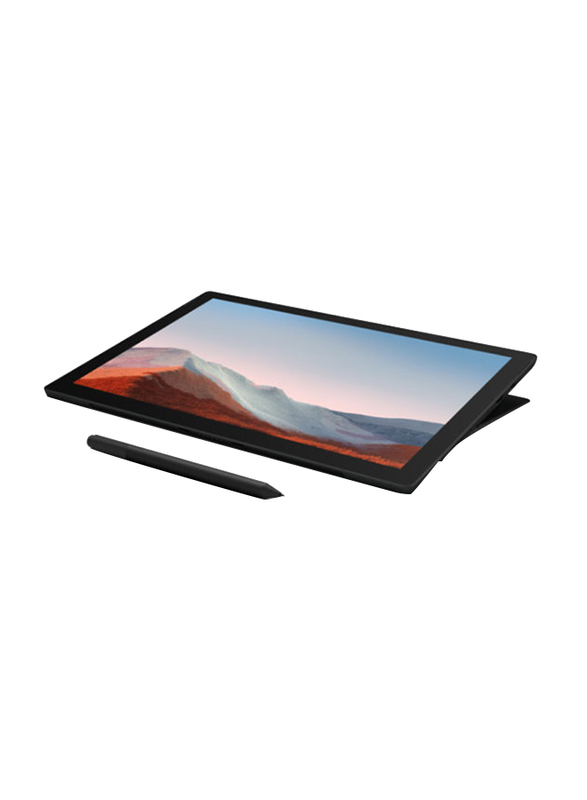Microsoft Surface Pro 7+ 2-in-1 Laptop, 12.3" PixelSense Touch Display, Intel Core i7-1165G7 11th Gen 2.8 GHz, 256GB SSD, 16GB RAM, Intel Iris Xe Graphics, EN KB, Wi-Fi, Win10 Pro, 1NC-00021, Black