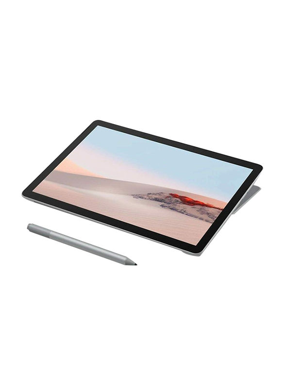 Microsoft Surface Go 2 Laptop, 10.5" PixelSense FHD Touch Display, Intel Core m3-8100Y 8th Gen 3.40GHz, 128GB SSD, 8GB RAM, Intel UHD Graphics 615, EN KB, Win10 Pro, SUA-00005, Platinum