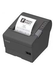 Epson POS TM-T88V Ethernet + USB Thermal Receipt Printer, Dark Grey