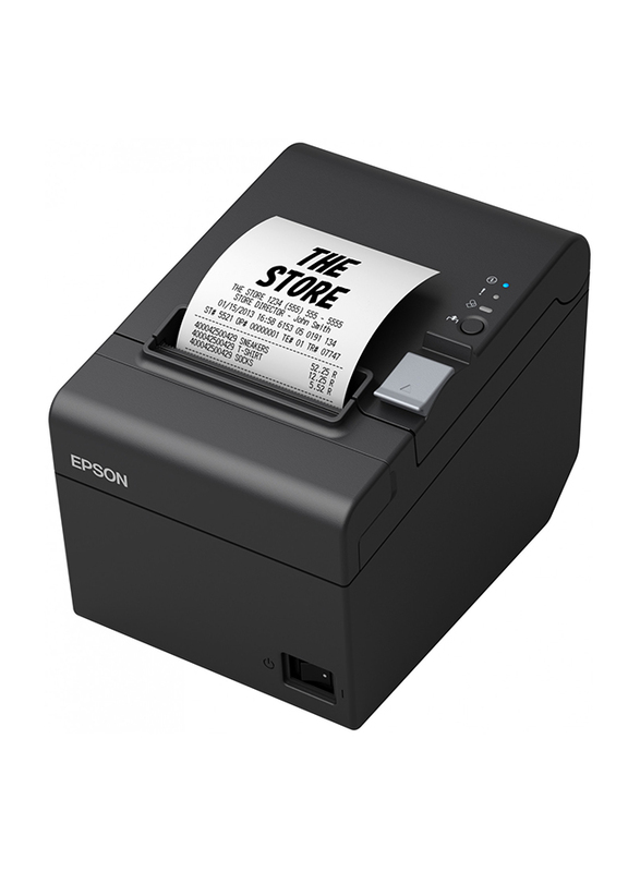 Epson POS TM-T20 III USB + Serial Thermal Receipt Printer, Black