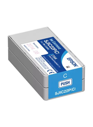 Epson C33S020602SJIC22P Cyan Inkjet Cartridge