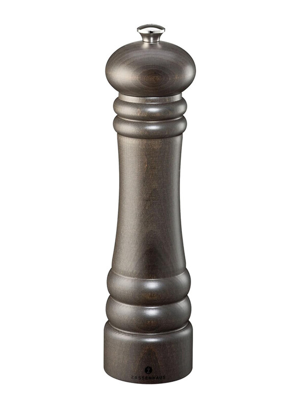

Zassenhaus Wood Salt Grinder, 073-020137, Dark Stained