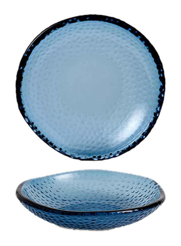 

Churchill Isla Organic Glass Bowl, 6 Inch, Blue