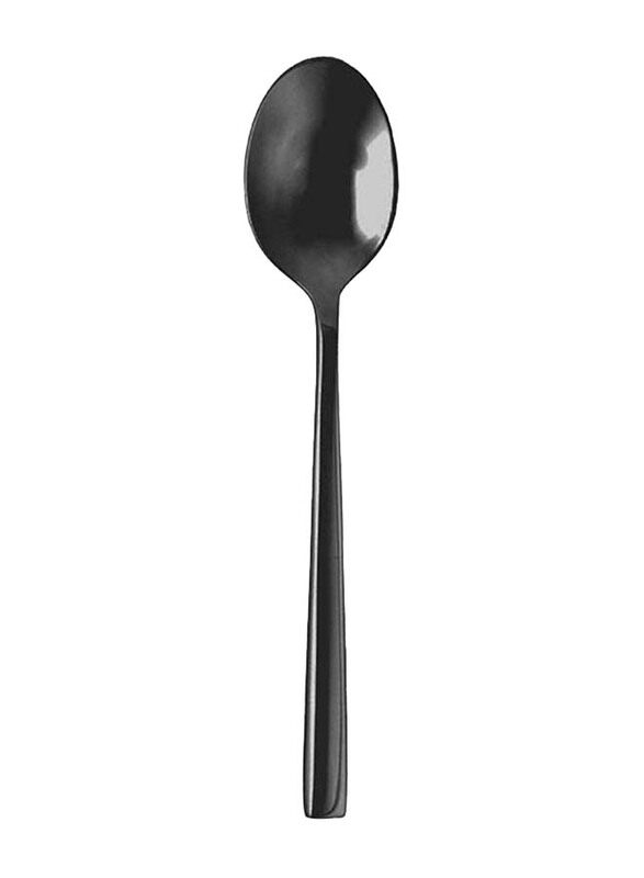 

Fortessa 7-inch Stainless Steel Titan PVD Arezzo Tea Spoon, Brushed Black