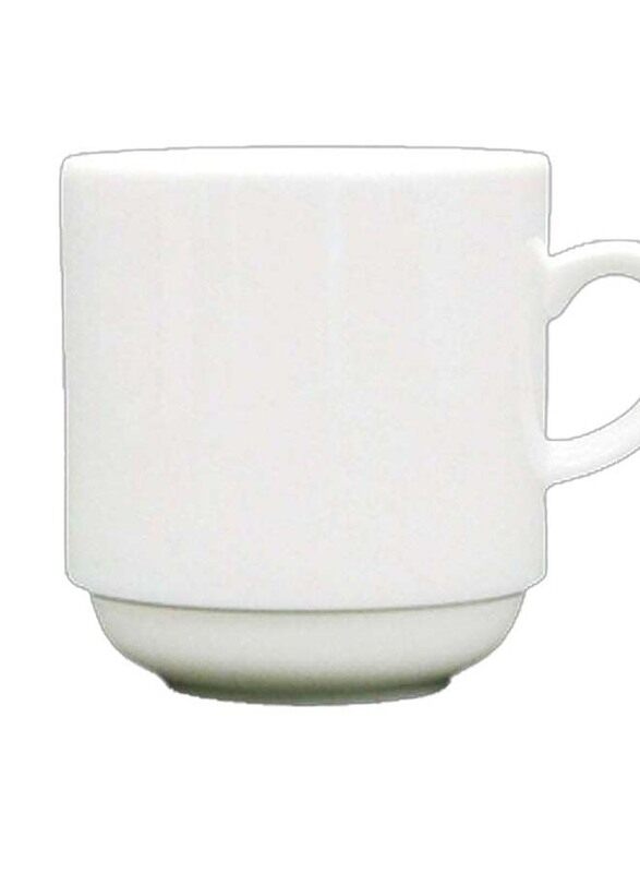 

Fortessa 12oz Ilona Stackable Mug, White
