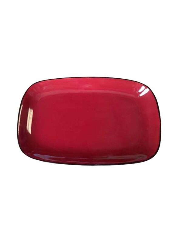 

Fortessa TC Spice Cayenne Rectangular Coupe Platter, 12.5Cm, Red