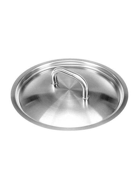 

EuroChef 20cm Lid Suitable for Cooking Pot and Frying Pans, Silver