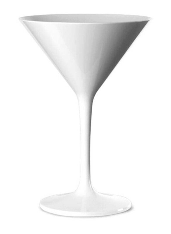 

Nipco 220ml Polycarbonate Italy Martini Glass, White