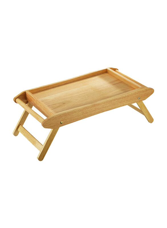 

Zassenhaus Breakfast Bed Tray with Folding Legs, 073-050554, Brown