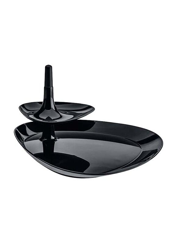 

Koziol Germany Melamine Appetizer Serving Stand, 1 Piece, Black