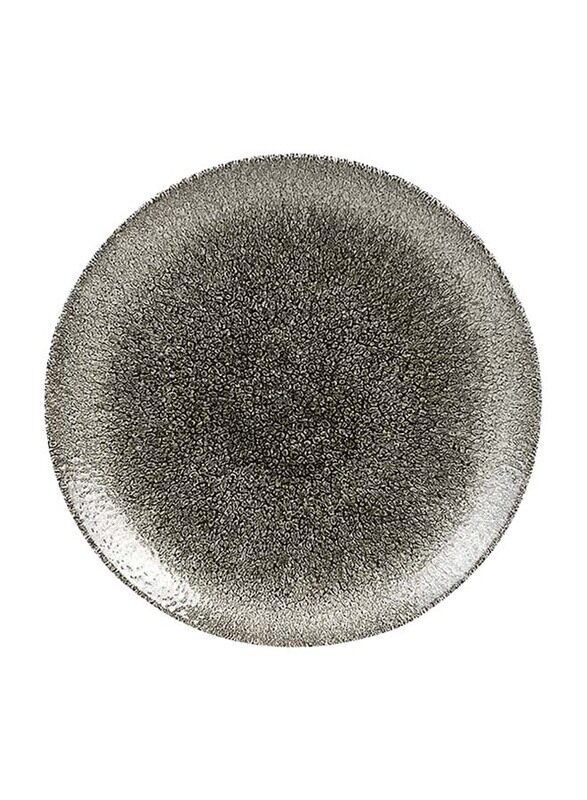 

Churchill 288mm 12-Pieces Raku Quartz Evolve Coupe Plate, Grey