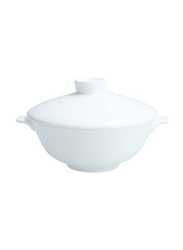 

Fortessa 12cm Round FBC Covered Rice/Soup Bowl, White