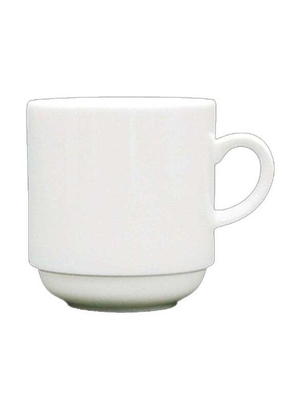 

Fortessa 8oz Ilona Stackable Mug, Black