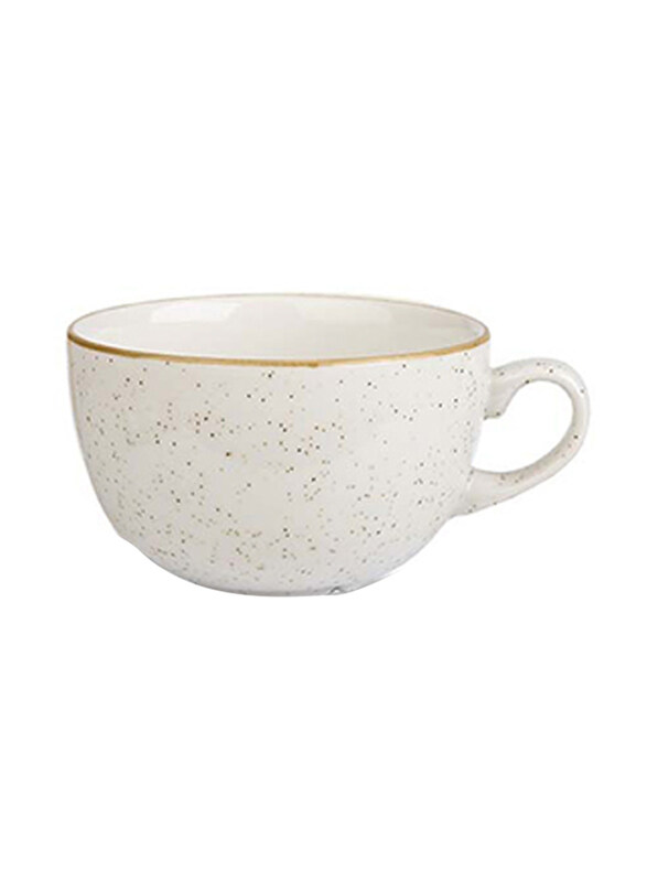 

Churchill 22.7cl Stonecast Barley Cappuccino Cup, White