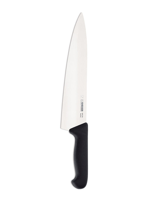 

Giesser Miesser 26cm Chefs Knife with Handle, 845526, Black