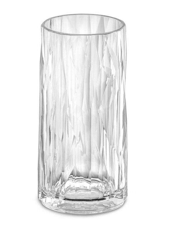 

Koziol 300ml Club No 8 Hi Ball Glass, Crystal Clear
