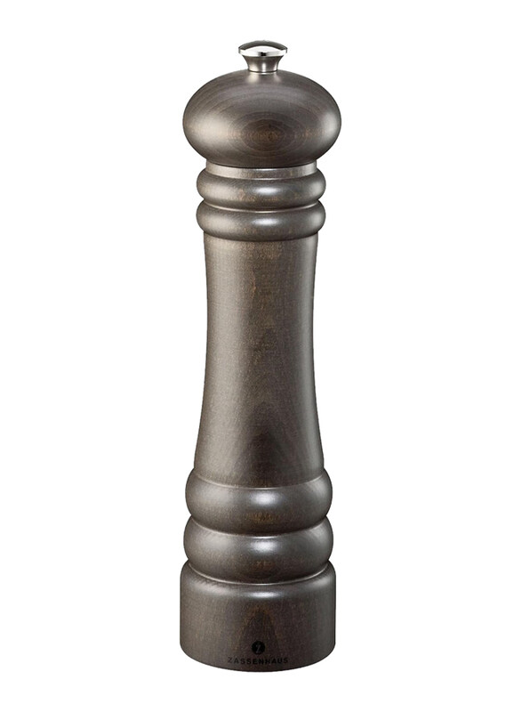 

Zassenhaus Wood Salt Grinder, 073-020113, Dark Stained