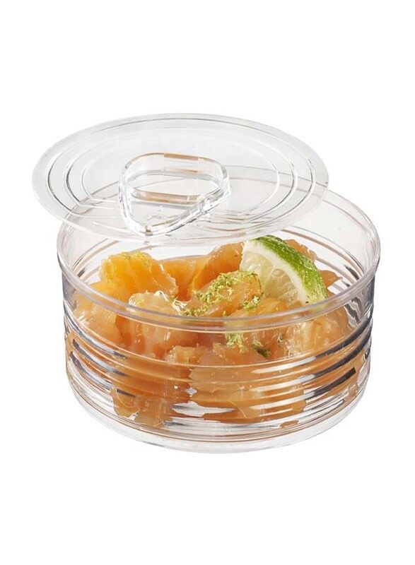 

Solia 100ml 120-Pieces Cristal Tin Can, Clear